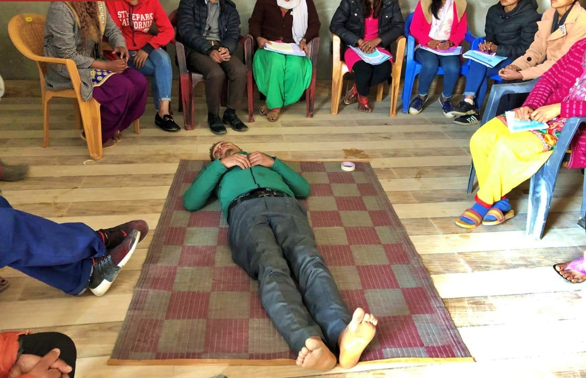 First aids training