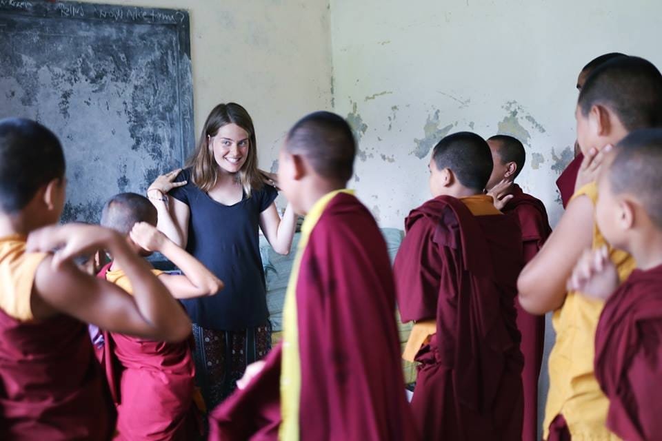 English Teaching Program at Buddhist Monastery & Nunnery