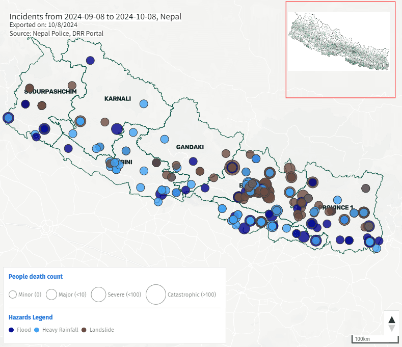 bipad portal flood landslide statistics bipad portal flood landslide statistics